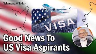 US Visa Process Made Easy For Indians: Modi | US Consulates In India | H1B Visa Renewal | #USVisa