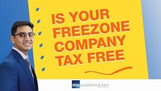 7 Conditions to be a Tax-Free Qualifying Free Zone Person in Dubai | Qualifying Income | Substance