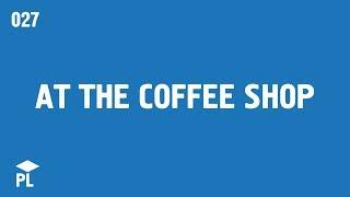 Learn European Portuguese (Portugal) - Vocabulary: At the coffee shop