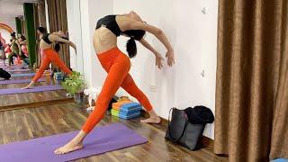 Deep Back bending Demonstration - YOGRAJA