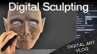 DIGITAL SCULPTING with SculptGL & Wacom Tablet