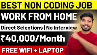 Best Non Coding Jobs with High Salary | Work from Home 2024 | Jobs without coding skills | Apply Now