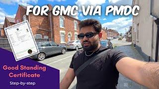 How To Apply for Good Standing Certificate from PMDC for GMC Registration | Latest PMDC Portal 2024.