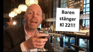 Baren stänger kl 22