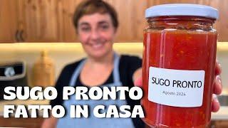 SUGO DI POMODORO PRONTO Ricetta Facile - Fatto in Casa da Benedetta