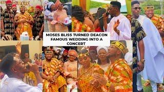 Moses bliss & wife Marie turned Deacon famous traditional wedding to a concert