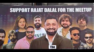 Elvish Yadav Meetup in Delhi live | Rajat Dalal Delhi meetup live | Elvish Yadav DDA ground live