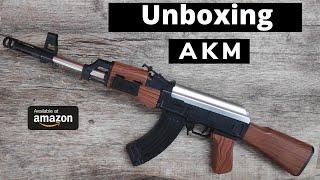 AKM Toy Gun Assault Rifle Unboxing | Unboxing Zone