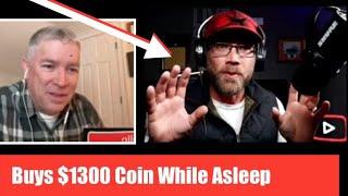 Man Falls Asleep While Holding iPhone, Buys $1300 Coin,Then …