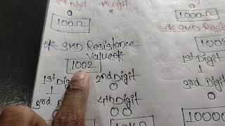 SMD RESISTANCE VALUE DETAILS 4 DIGIT (1000, 1001, 1002, 1003, 1004) ETC @MANISHCHANDRA14