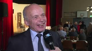 Alt Bundesrat Ueli Maurer in Aesch - Birsstadt-TV Aesch