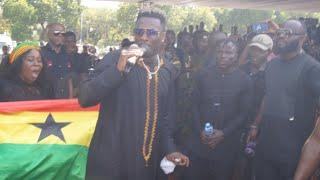 ASAMOAH GYAN MASSIVE PERFORMANCE AT CHRISTIAN ATSU'S FUNERAL