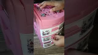 Makeup organizer||small size drawer unboxing||#makeuporganizer#drawer #shorts #ytshort #shortvideo