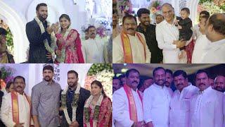 The Grand Engagement of Ragam Anirudh Yadav S/O  Ragam Nagender Yadav Corporator sherilingampally