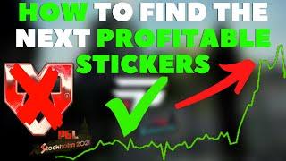 How To Find The NEXT Profitable CSGO Sticker Investment