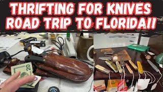 Thrifting For Knives on a Road Trip to Florida