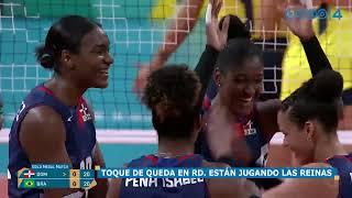 Brazil  Dominican Republic La Reinas del Caribe #Santiago2023