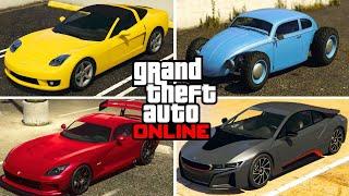 TOP 5 FASTEST CARS IN GTA ONLINE! (UPDATED MARCH 2025)