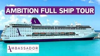 Ambassador Cruise Line - Ambition Full Ship Tour