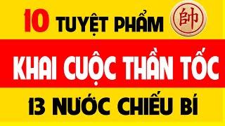 10 Tuyệt phẩm khai cuộc thần tốc thắng nhanh không tưởng - 13 nước chiếu bí