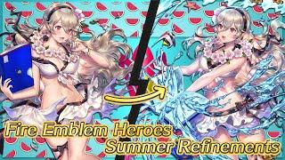 Fire Emblem Heroes: Nohrian Summer Refine Theory Crafting!