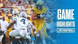 Nevada at Minnesota | Highlights | Big Ten Football | 09/14/24