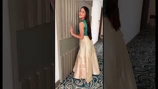 Cream Coloured Jacket Styled Gown For Girls From Betty Ethnic India |-Betty| Stylish Gown For Girls