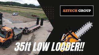 Aztech Group's EPIC new 35ft Grizzly low loader arrives!!