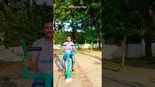 park jim work out raghav ki masti time