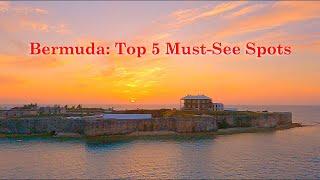 Bermuda: Top 5 Must-See Spots. #Bermuda #Top5 #Drone