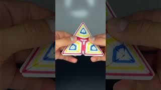 3D Printed Origami Cube Fidget