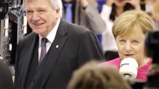 Angela Merkel besucht den KIRCHHOFF Automotive Stand, IAA 2017