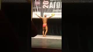 Michalis kyriakou ifbb cyprus junior bodybuilding September 2017