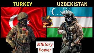 Turkey vs Uzbekistan military power comparison 2024 | Uzbekistan vs Turkey military power