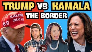 DONALD TRUMP AND KAMALA HARRIS DEBATE THE BORDER | Shawn Farash and Estee Palti | The Alec Lace Show