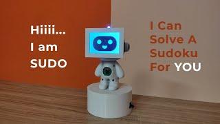 SUDO V2: A Speech Controlled ML based Sudoku Solving Robot using Raspberry Pi Demo