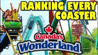 Ranking EVERY Coaster at Canada's Wonderland