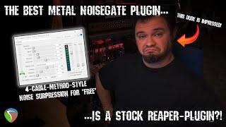 Use this STOCK REAPER-Plugin to get ultra-TIGHT Chugs! || ReaGate "C*ckblocker"-Style-Tutorial