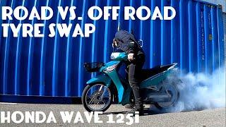 ROAD vs. OFF ROAD: Small Bike Tyre Swap