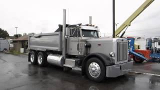 SOLD ~ Dump Truck Peterbilt 359 15 Yard Box Cummins 400 HP Diesel 13 Speed FOR SALE