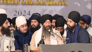 ਮੇਰੀ ਮੇਰੀ ਕਰਤੇ ਜਨਮੁ ਗਇਓ ॥ - Bhai Jagpal Singh Jee UK - AKJ Khanna Samagam Rainsbai 2024 (Full Video)