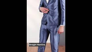 SOLID SUPER SLIM FIT TWO-PIECE SUIT