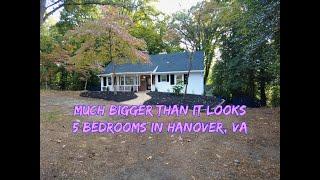 NEED SPACE ?  5 BDRM Hanover, VA Home For Sale W/ Finished Basement ++$450K++