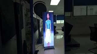 P2.5 indoor led poster screen with speaker inside