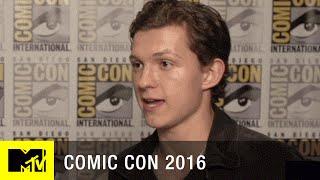 Tom Holland Gives Inside Look at 'Spider-Man: Homecoming' | Comic Con 2016 | MTV