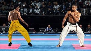 BRUCE LEE vs MICHAEL JAI WHITE | Jeet Kune Do vs Taekwondo