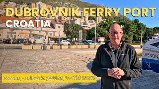 Dubrovnik ferry port - How to get around and visit nearby islands?