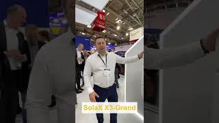 Nový komerční síťový střídač #SolaX X3 - Grand!