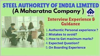 SAIL MT INTERVIEW EXPERIENCE & COMPLETE GUIDANCE||AVOID THESE MISTAKES TO GET SELECTION  #gate