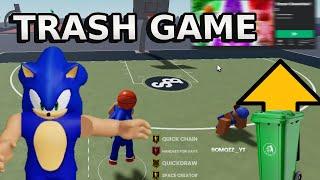 TRYING OUT THE NEW WORST BASKETBALL GAME ON ROBLOX | Simple Basketball 2